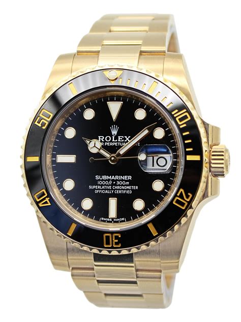 rolex submariner gold buy|Rolex Submariner 18k gold price.